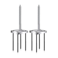 2 Sets Newel Post Fastener Newel Post Mounting Kit Wood Handrail9819