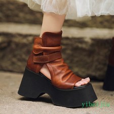 Сандалии Women's Add Height Real Leather