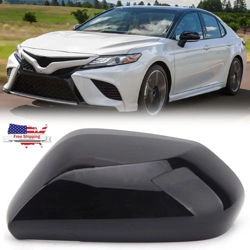 Mirror Cover Cap for 2018 2019 2020 2021 2022 2023 Toyota Camry Driver Left Side