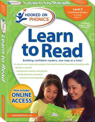 Hooked on Phonics Learn to Read Level 5 Buch Grundschule Englisch Lernen