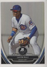 2013 Bowman Platinum Prospects Chrome Javier Baez #BPCP10 fm0
