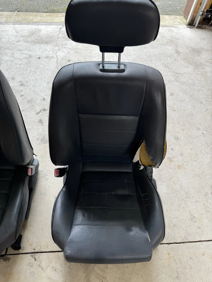 Honda Civic 1990-91 hatchback asientos delanteros pasajero y conductor Foto 3 de 4