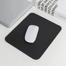 Small PU Leather Mouse Pad Non Slip Waterproof Anti Scratch Easy Clean Mat US 