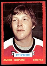 1973-74 O-Pee-Chee Andre Dupont Philadelphia Flyers #113