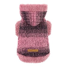 Fuzzy Dog Sweater, Knitted Winter Dog Clothes for Small Dogs Girl, Pet Cat Ho...