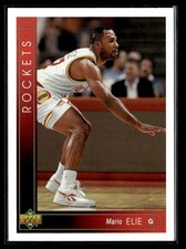 1993-94 Upper Deck #386 - MARIO ELIE - Houston Rockets