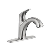 American Standard 7074.100.075 Pull-Out Faucet 1.5 GPM SS Metal Body