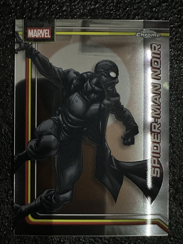 2026 Topps Chrome Marvel Spider-man Noir #165