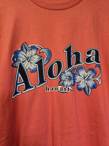 Camiseta Aloha Hawaii XXL Viaje Vacaciones Destino Rosa - Imagen 2 de 5