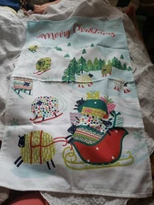 NEW Ulster Weavers Merry Christmas Tea Towel, Made In The UK