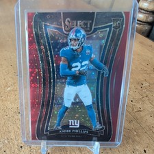 2024 Panini Select - Suite Level Andru Phillips #340 Red Disco Prizm /49 (RC)