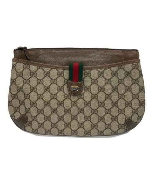Sac bandoulière GUCCI GG suprême beige 904・02・026