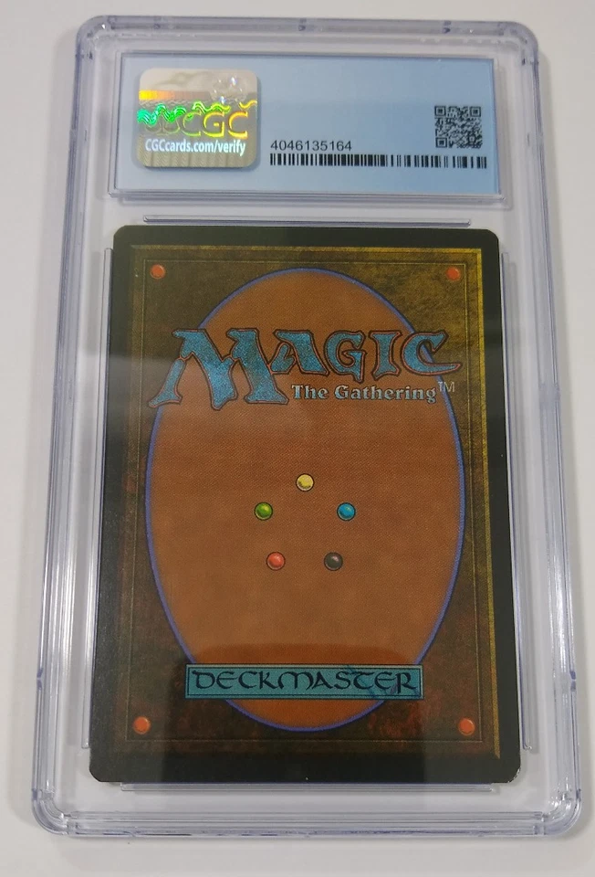 MTG SNOW-COVERED ISLAND Ice Age CGC 9 QUAD+ MINT 1995 NM old school - Image 4 of 4