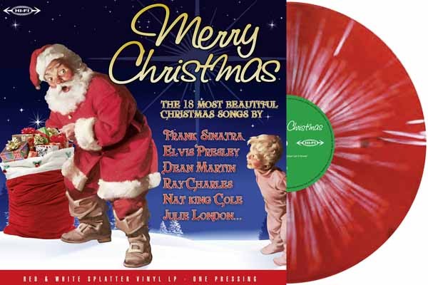 Various Artists Merry Christmas (red & White Splatter Vinyl) LP New 370047784070