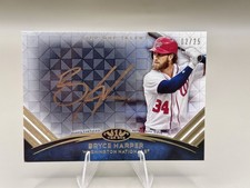 2018 Topps Tier 1 Bryce Harper Bronze Ink Autograph /25 #TTA-BH Read Description
