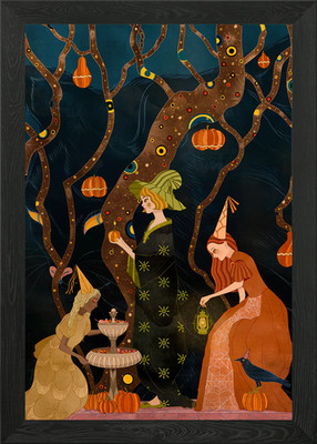 Peek-A-Boo Gerahmtes Wandbild Poster Leinwanddruck Bild