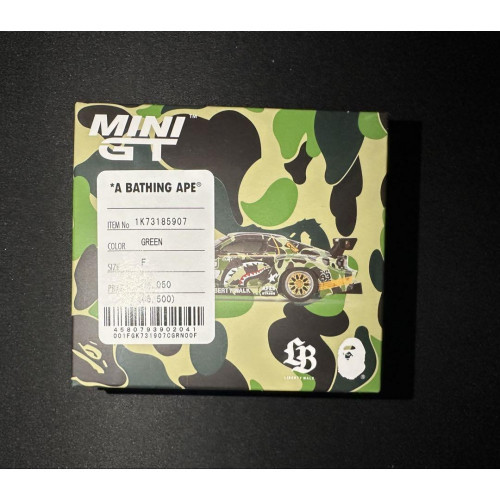 【新品未使用】 Mini GT x BAPE MAZDA RX-7 MINI GT BAPE #830 Mazda RX-7 LB-Super Silhouette LBWK A