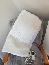 Snowed In Organic Cotton Warming Mattress Protector - Single with Single Control