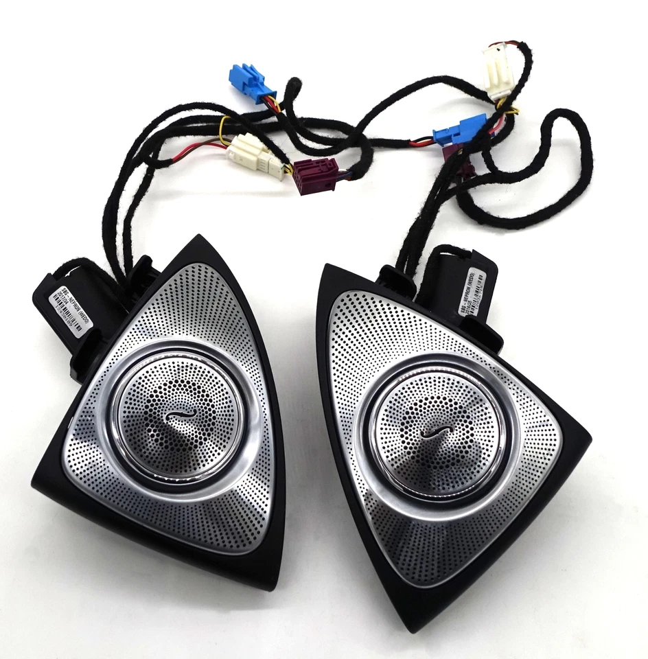 Burmester Lautsprecher Set Spiegeldreieck Mercedes W213 A2137201504 A2137201604 - Bild 4 von 4