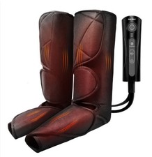 Leg Massager w/ Air Compression  Heat for Circulation and Relaxation- 3 Modes