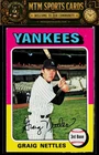 1975 Topps #160 Graig Nettles