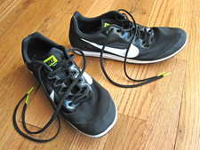 Nike Zoom Rival D Boys Spike Track Shoes Size 9 Black