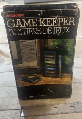 VTG Dynasound Video Game Keeper Organizer Atari 2600 Intellivision Odyssey TubB3