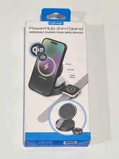 myCharge PowerHub 3-in-1 Stand Qi2 Wireless Charger w/ Magsafe