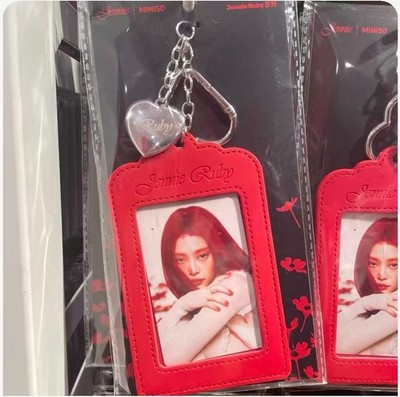 Jennie Ruby Collection Card Holder Keychain Red Black | eBay