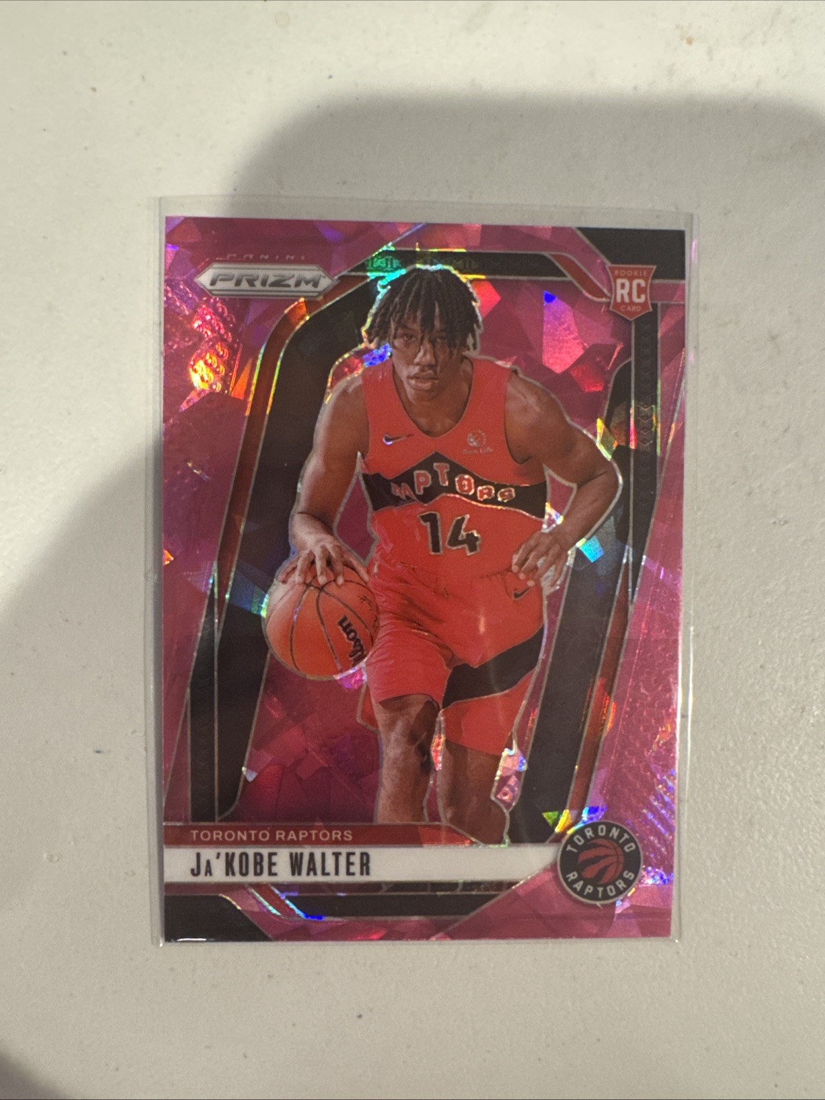 2024-25 Panini Prizm - Ja'Kobe Walter #223 Pink Ice Prizm (RC) #826