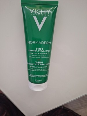 Vichy Normaderm 3 in 1 Scrub + Cleanser + Mask 125ml