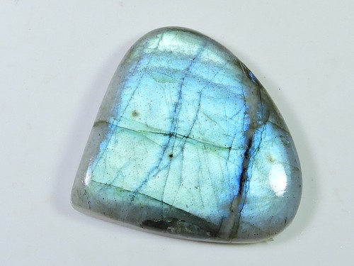 37X40MM Top Rainbow Labradorite Pear Cabochon Crystal Loose Gemstone 80Cts.