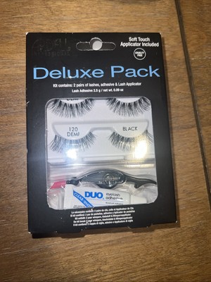 Ardell Deluxe Pack 2 Pairs + Applicator & Glue
