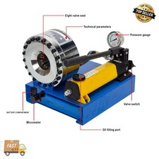 Portable 5600KN Hydraulic Hose Crimper Pipe Crimping Machine 31.5Mpa 9 Sets Dies