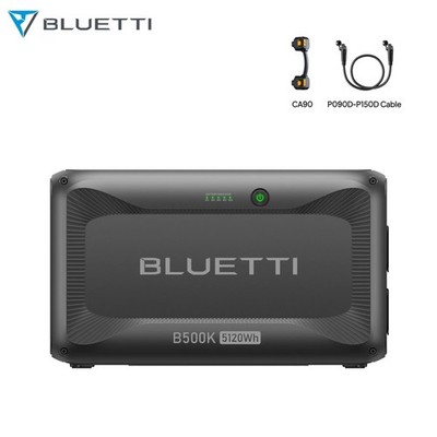 BLUETTI B500K Erweiterungsbatterie 5120Wh LiFePO4 für AC500 Apex300 Powerstation