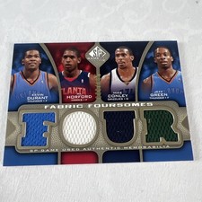 2009-10 SP GAME USED Fabric Foursome DURANT HORFORD CONLEY GREEN  /135