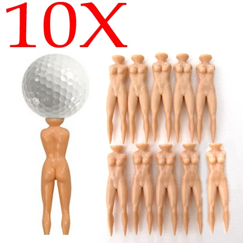 10er Set JL Golf Neuheit nackte Damen Golf T-Shirts. Witz Weihnachten Geschenk Hirschparty