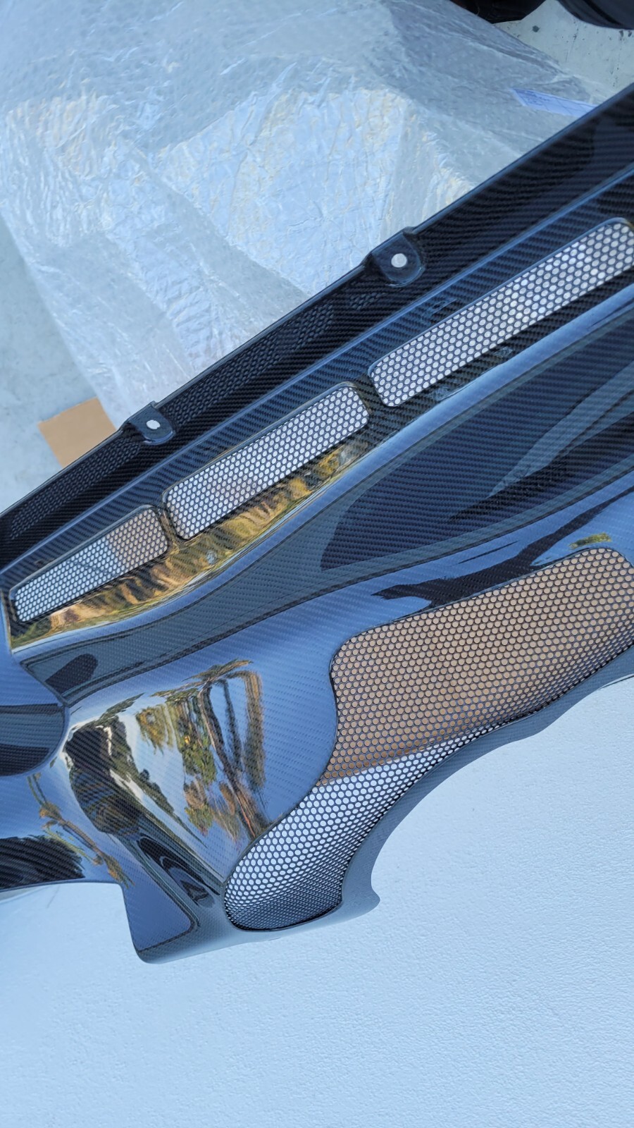 Carbon Fiber Engine Bay Shields cover McLaren 650S MP4-12C OEM
