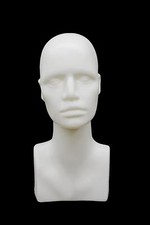 2PCS Female Abstract Mannequin Head Light weight Style Display PS-F-WH X2