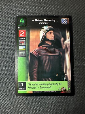 Naboo Security, Defender | Young Jedi Battle of Naboo | #23 Common | Star Wars