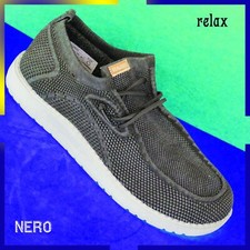 SCARPE UOMO sneakers  LIBERO  SPORTIVE 43 44 45 46 47  comode  3 seasons  NERO