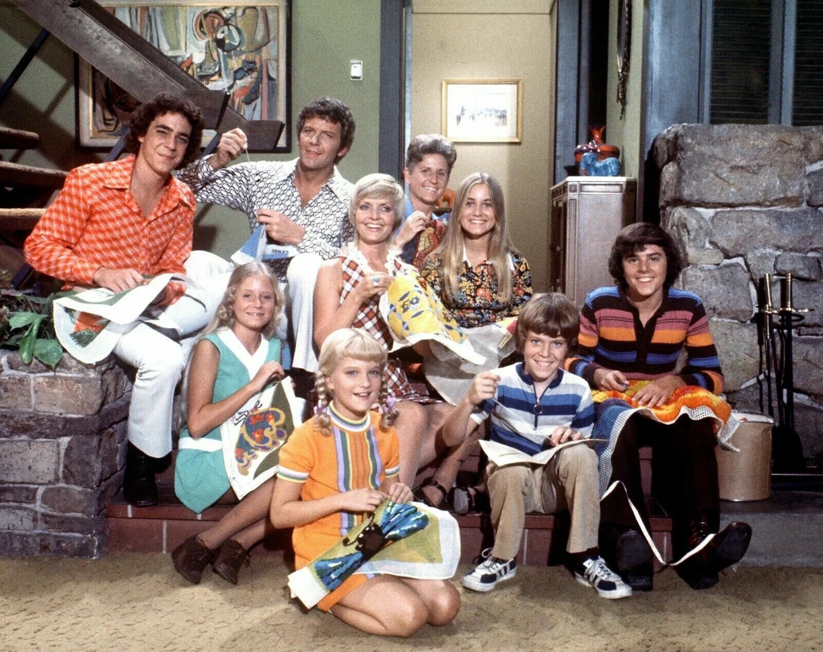 The Brady Bunch Cast 1970'S Tv Show 8x10 Picture Celebrity Print | eBay