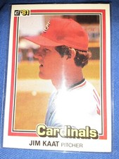 1981 Donruss #536 Jim Kaat St. Louis Cardinals Baseball MVP HOF 