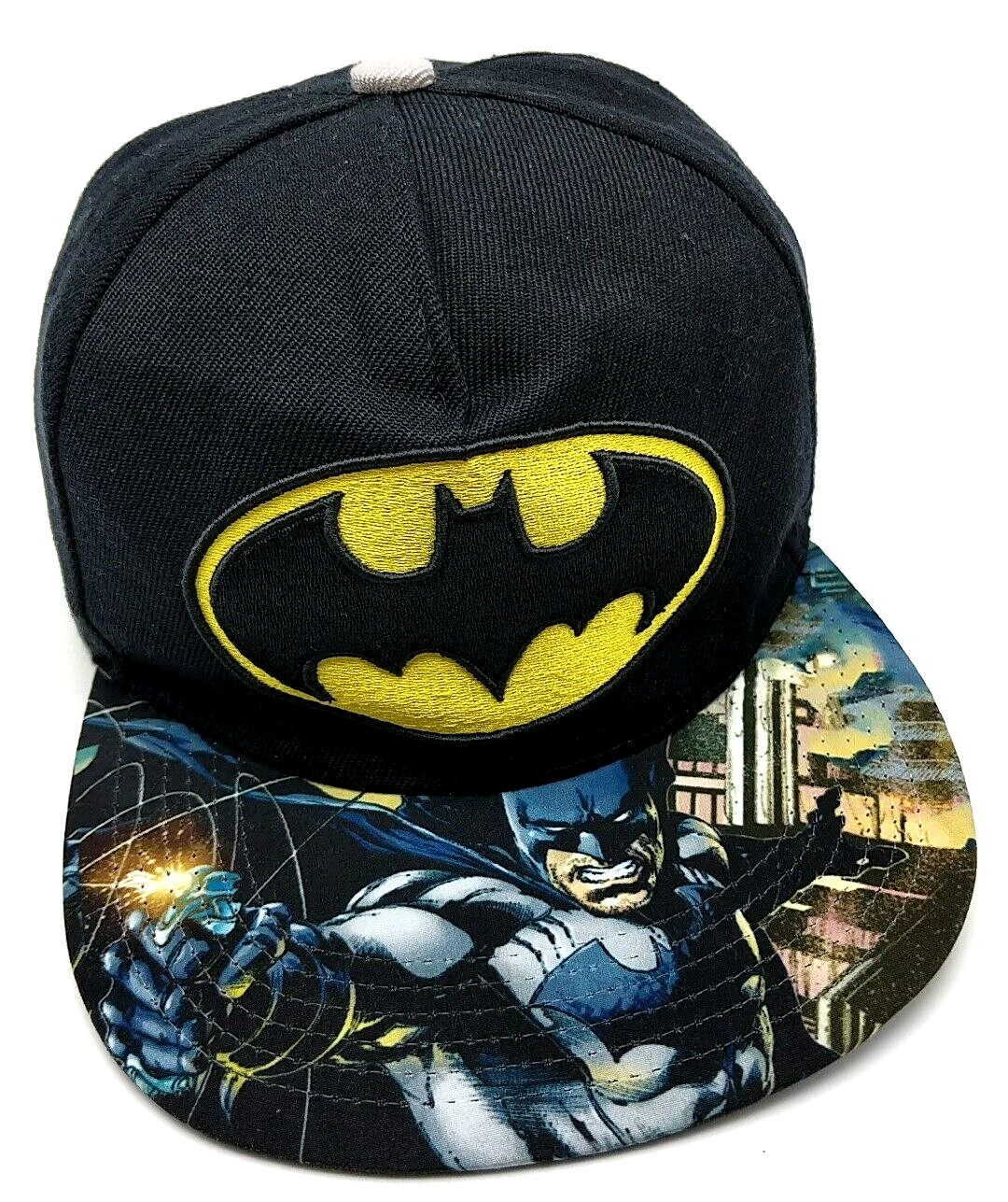 BATMAN hat black licensed adjustable snapback cap - image 8