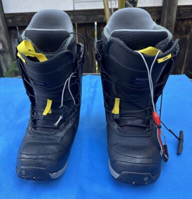 Burton Pirelli Ion Snowboard Boots Men's Size 8.5 (eur 41.5) Black