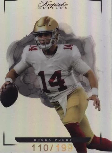 2022 Keepsake Football Edition Brock Purdy #4