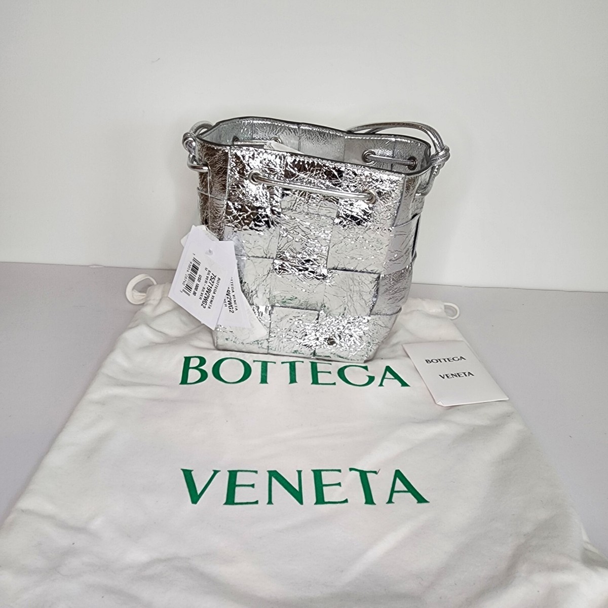bottega veneta cassette foil bucket bag | eBay