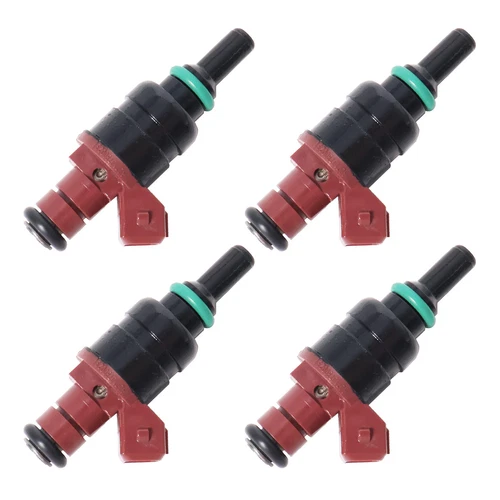 Set 4 Fuel Injector For Mercedes-Benz W203 CL203 S203 C209 W211 S211 R171 1.8L - Picture 3 of 5
