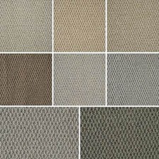 Locarno Loop Pile Carpet 7mm 100% Wool Actionback Living Room Stairs Hall 5m