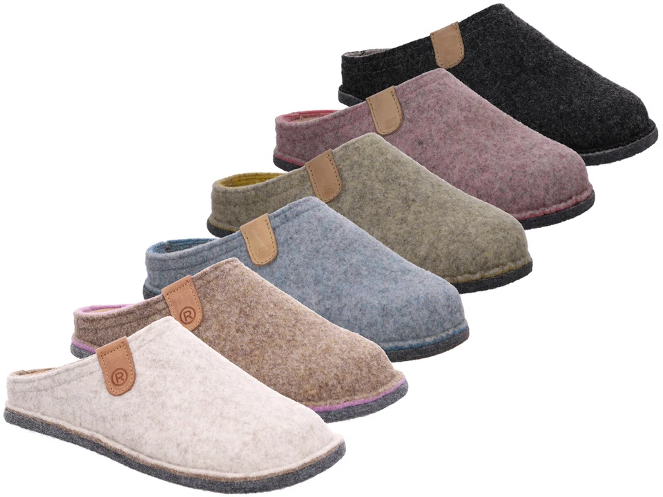 Rohde Damen Hausschuhe Pantoffeln Softfilz Lucca 6820